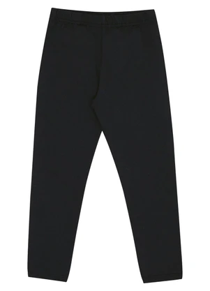 Pulla Bulla - Legging Primeiros Passos Malha Térmica Preto - PULLA BULLA