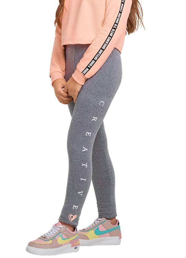 Amora - Legging Teen Menina Mescla
