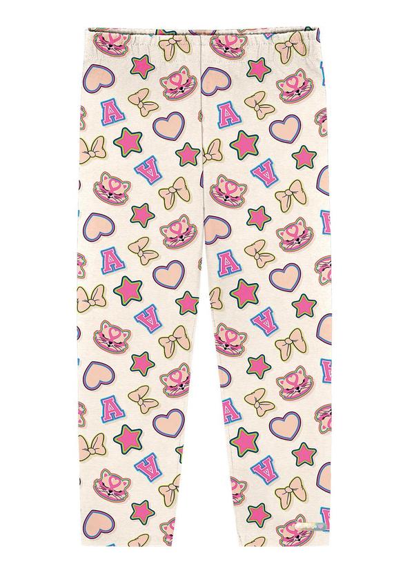 Abrange - Legging Total Print Natural