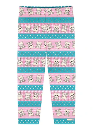 Abrange - Legging Total Print Rosa - ABRANGE