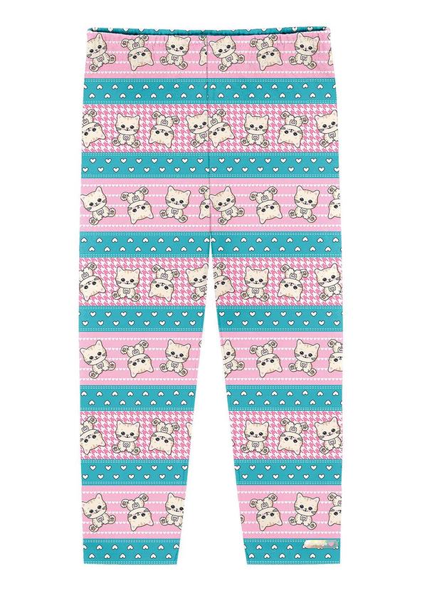 Abrange - Legging Total Print Rosa