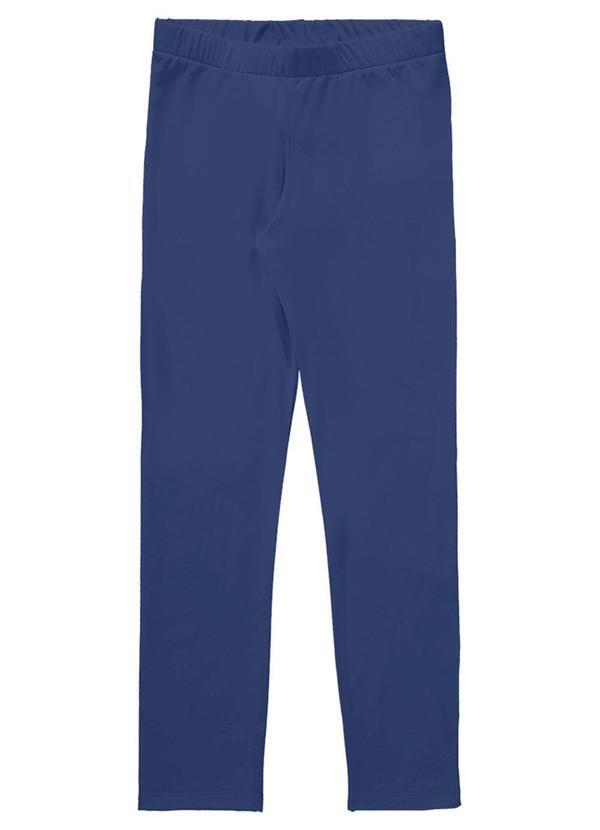 Marlan - Legging Unissex Malha Térmica Felpada Azul