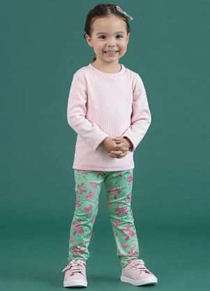 Soft Bonni - Legging Verde Laços - SOFT BONNI