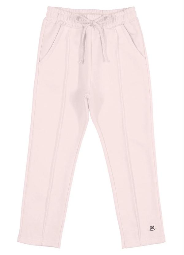 Up Baby - Calça Básica Menina Infantil Rosa