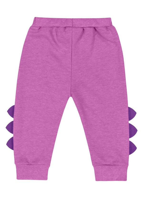 Quimby - Calça Básica Unissex para Bebê Roxo 2