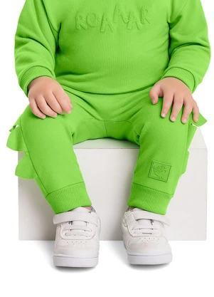 Quimby - Calça Básica Unissex para Bebê Verde - QUIMBY