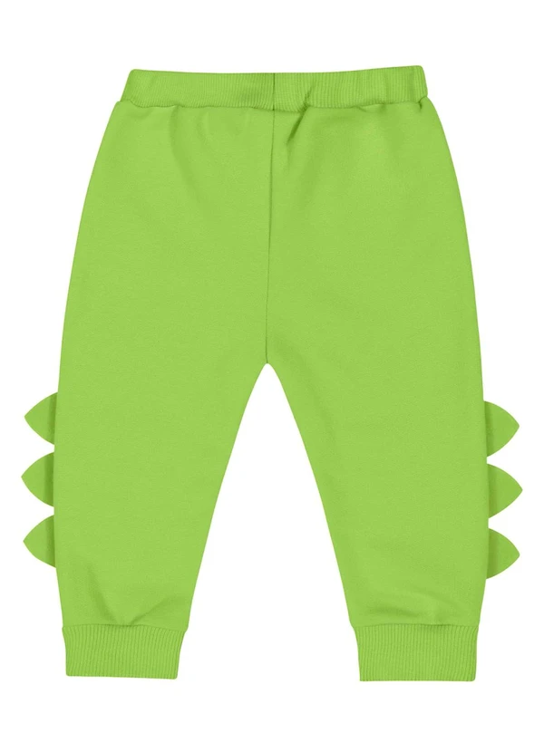 Quimby - Calça Básica Unissex para Bebê Verde 4