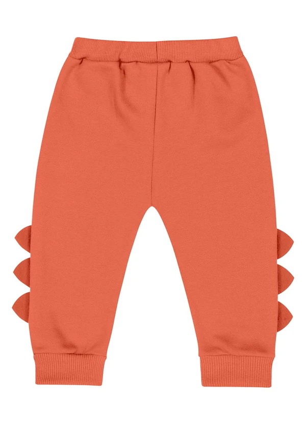 Quimby - Calça Básica Unissex para Bebê Vermelho 2