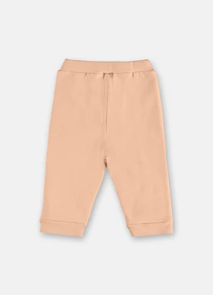 Up Baby - Calça Bebê Unissex Soft Bege - UP BABY