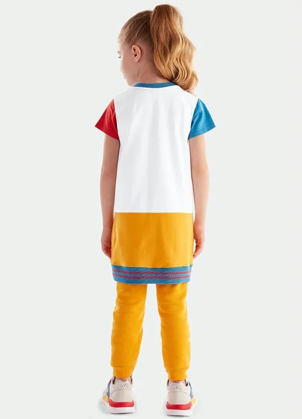 Lilica Ripilica - Calça Clochard Bebê Menina com Aroma Amarelo 4