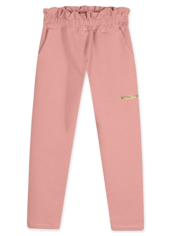 Lilica Ripilica - Calça Clochard Feminina Infantil Rosa