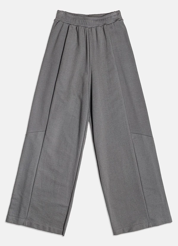 I Am - Calça de Moletom com Recortes Cinza