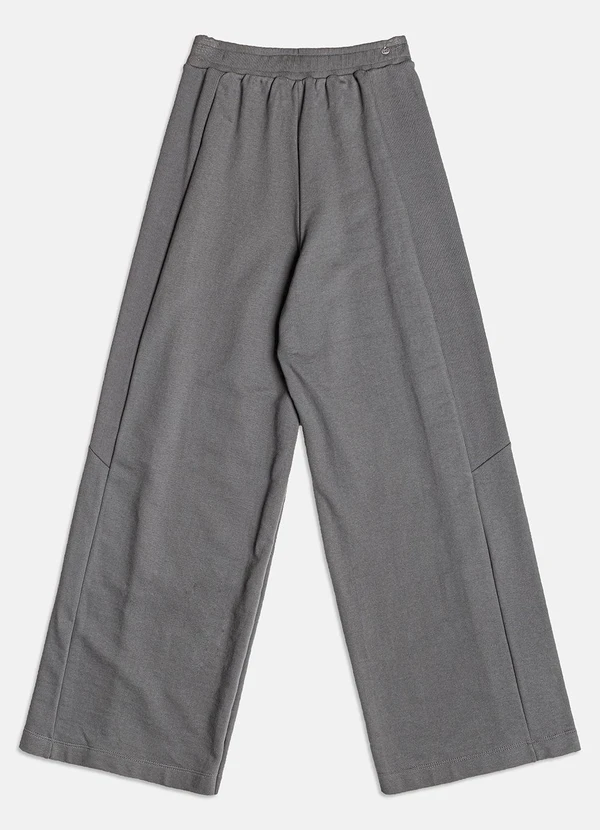 I Am - Calça de Moletom com Recortes Cinza 2