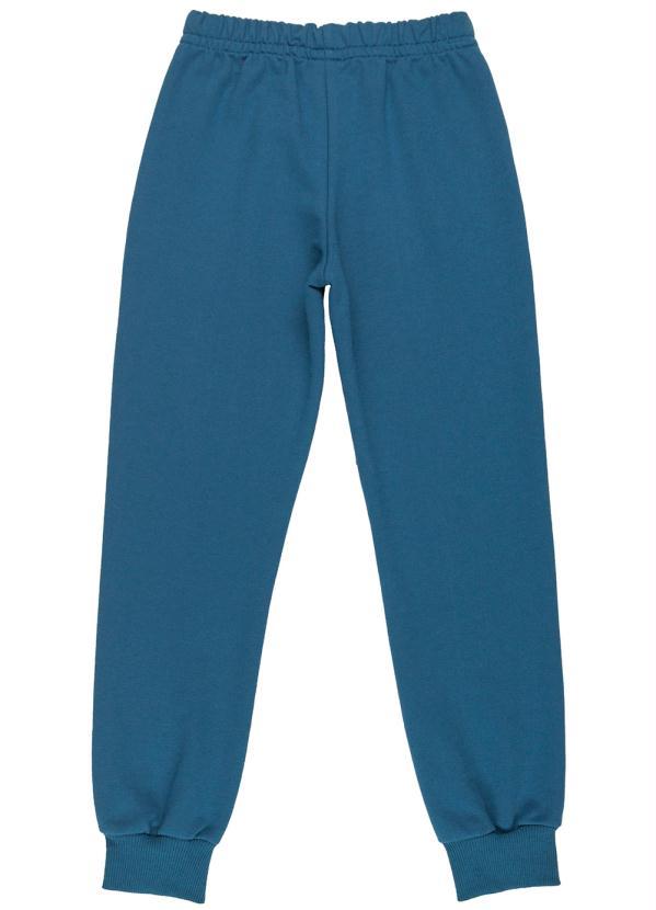 Bee Loop - Calça de Moletom Infantil Menina Azul 2
