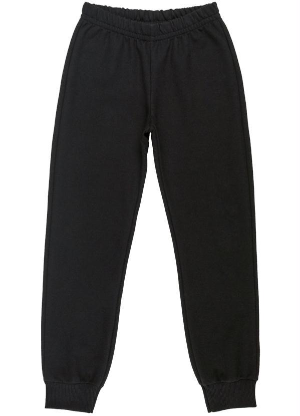 Bee Loop - Calça de Moletom Infantil Menina Preto