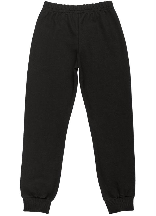 Bee Loop - Calça de Moletom Infantil Menina Preto 2