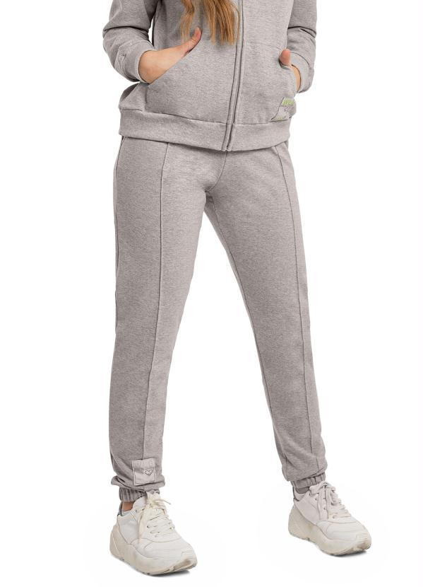 Gloss - Calça em Molecotton Juvenil Menina Cinza