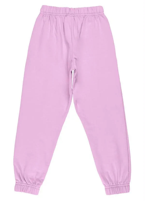 Gloss - Calça em Molecotton Juvenil Menina Roxo 4