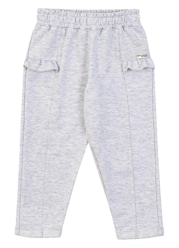 Soft Bonni - Calça em Moletinho Cinza 3