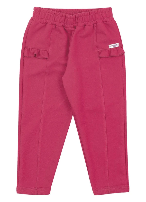 Soft Bonni - Calça em Moletinho Rosa 3