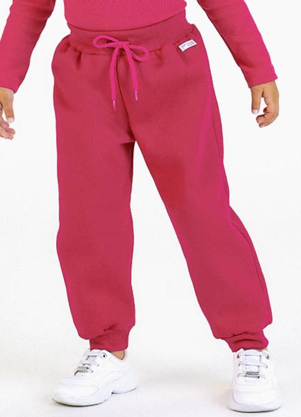 Soft Bonni - Calça em Moletom Rosa