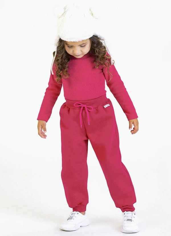 Soft Bonni - Calça em Moletom Rosa 2