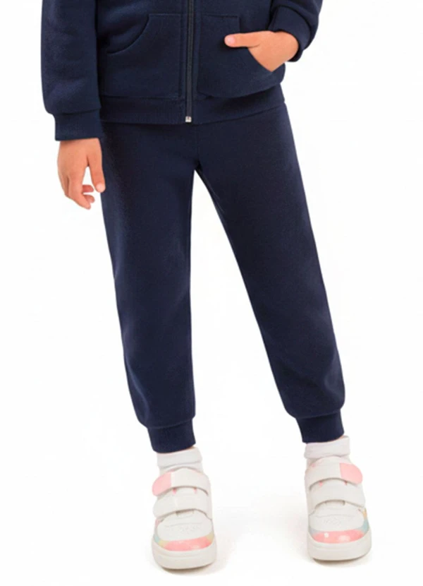 Duduka - Calça Infantil em Algodão Azul