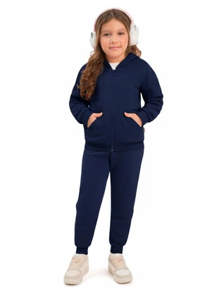Duduka - Calça Infantil em Algodão Azul - DUDUKA