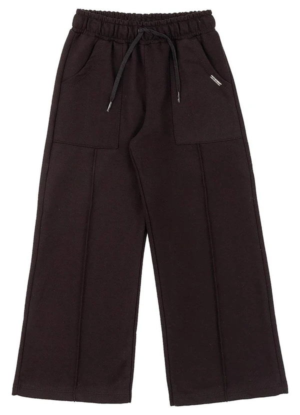 Soft Bonni - Calça Infantil em Moletinho Preto 3