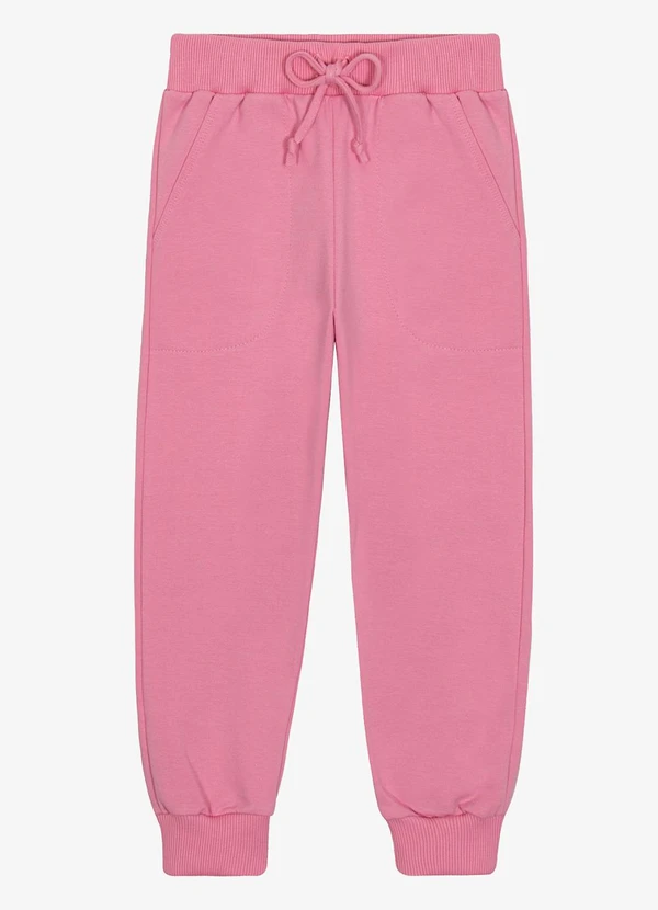 Trick Nick - Calça Infantil Feminina Molecotton Rosa