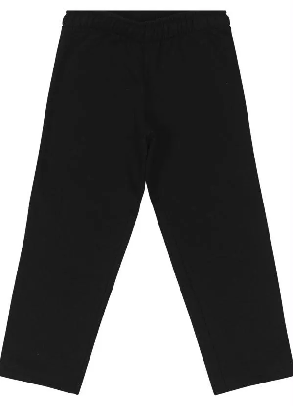 Rovi Kids - Calça Infantil Feminina Preto 4
