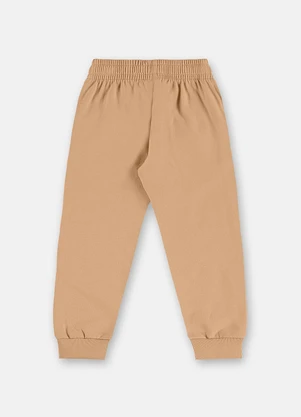 Up Baby - Calça Infantil Menina Molecotton Bege - UP BABY