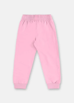 Up Baby - Calça Infantil Menina Molecotton Rosa - UP BABY