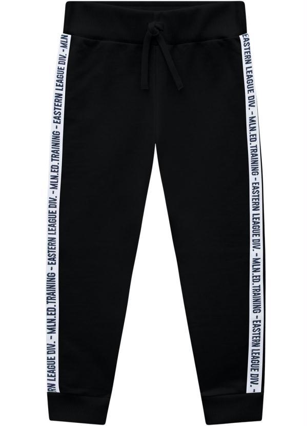 Milon - Calça Infantil Preto