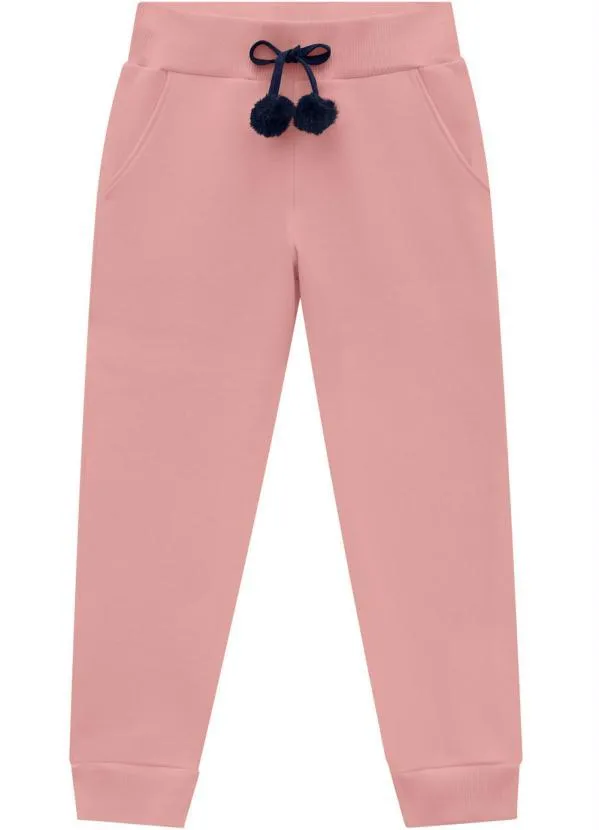 Milon - Calça Infantil Rosa