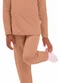 Duduka - Calça Infantil Térmica com Punho Marrom - variação: Marrom