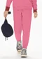 Alakazoo - Calça Infantil Unissex em Malha Rosa - variação: Rosa