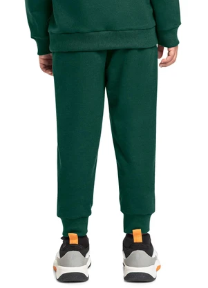 Bee Loop - Calça Infantil Unissex em Moletom Verde - BEE LOOP