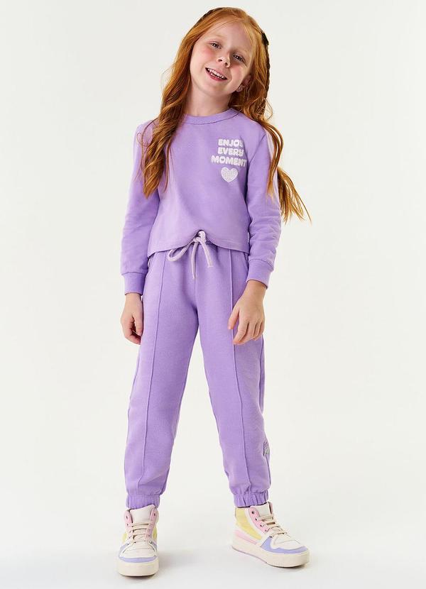Abrange - Calça Jogger Básica Lilás 2
