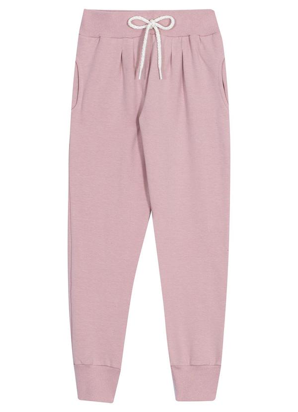 Randa Mundu - Calça Jogger Feminino Molecotton Rosa