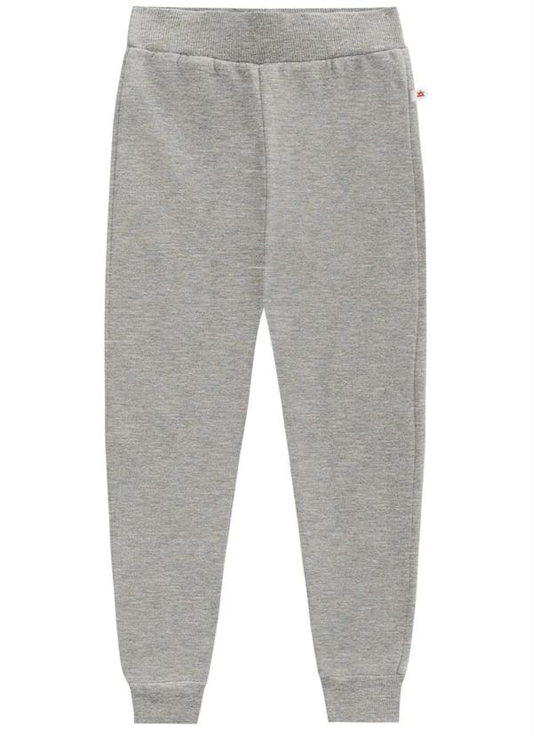 Brandili - Calça Jogger Infantil Menina Cinza 3