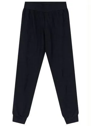 Brandili - Calça Jogger Infantil Menina Preto - BRANDILI