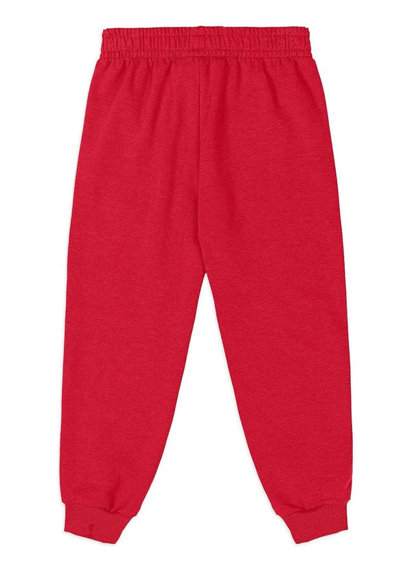 Quimby - Calça Jogger Molecotton Vermelho 2