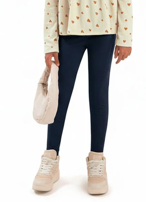 Duduka - Calça Legging Infantil Azul - DUDUKA