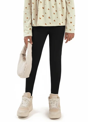 Duduka - Calça Legging Infantil Preto - DUDUKA