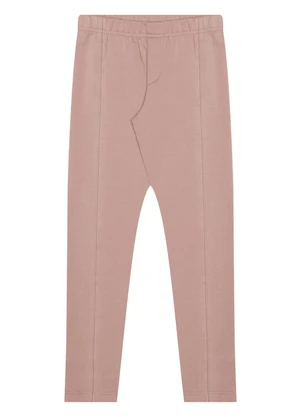 Alakazoo - Calça Legging Menina em Molecotton Felpado Rosa - ALAKAZOO