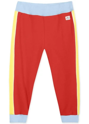 Lilica Ripilica - Calça Moletom Bebê Menina Vermelho - LILICA RIPILICA