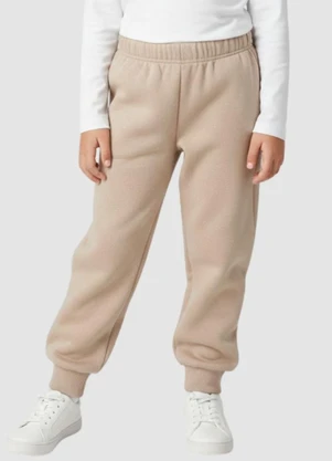 Turminha - Calça Moletom Bege - TURMINHA