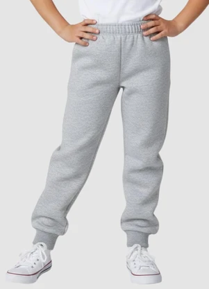 Turminha - Calça Moletom Cinza - TURMINHA