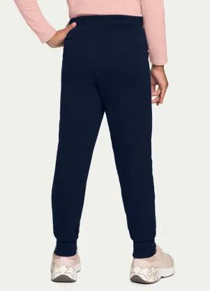 Alakazoo - Calça Moletom Felpado Marinho - ALAKAZOO